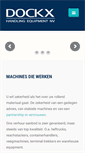 Mobile Screenshot of dockxhandling.be
